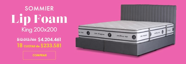 Sommier Lip Foam 200x200